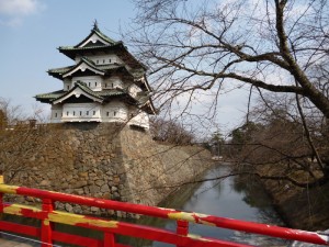 弘前公園 桜はまだ先・・・