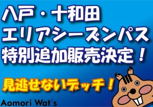 八戸十和田パス追加デッチ